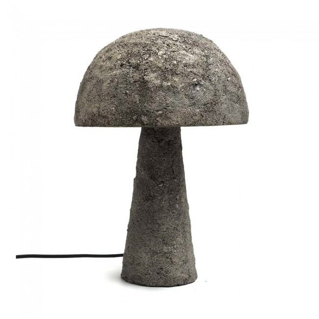 Table Lamp Concrete Mushroom