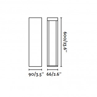 Outdoor LED Bollard Lamp Cerler 60 (9W)