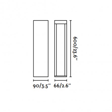 Outdoor LED Bollard Lamp Cerler 60 (9W)