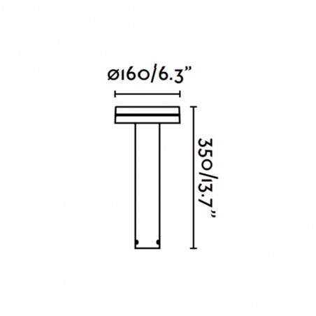 Outdoor beacon LED Espot 35 (9W)