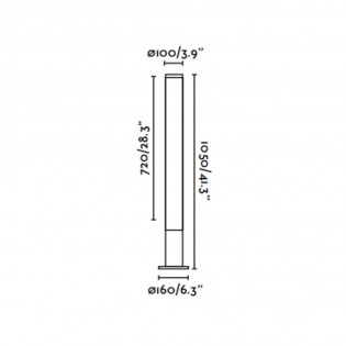 Outdoor beacon LED Tura (28W)
