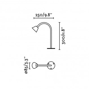 Outdoor beacon LED Lily 30 (3W)