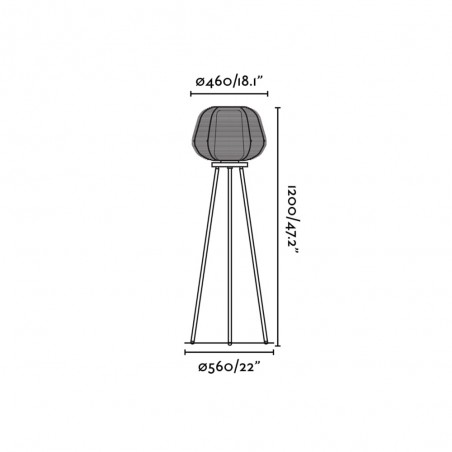 Floor lamp Nara