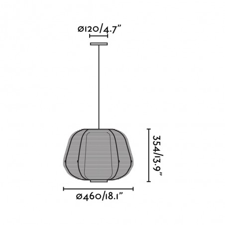 Pendant lamp Nara