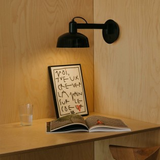 Aplique de pared largo Tatawin Metal