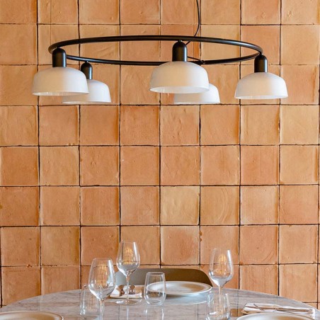 Pendant lamp Tatawin S Metal (5 lights)