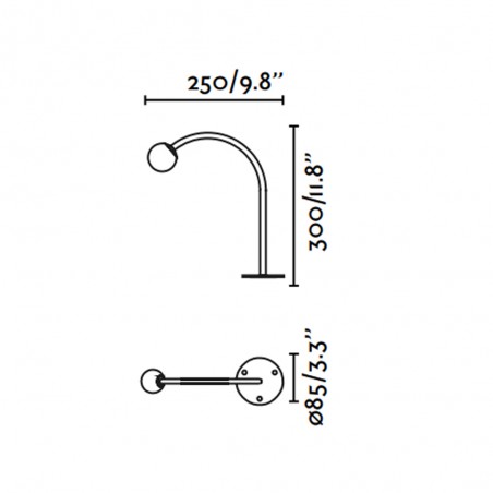 Outdoor beacon LED Cuca 30 (3W)