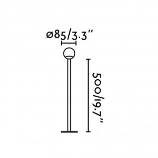 Outdoor beacon LED Cuca 50 (3W)