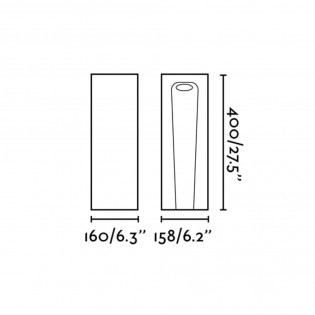 Outdoor beacon LED Grot 40 (6W)