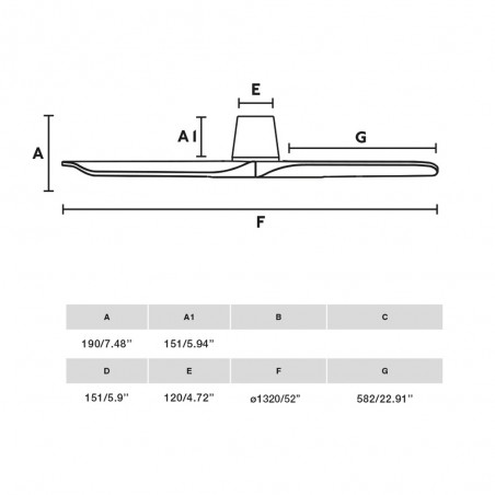 Ceiling Fan Heywood Tub L