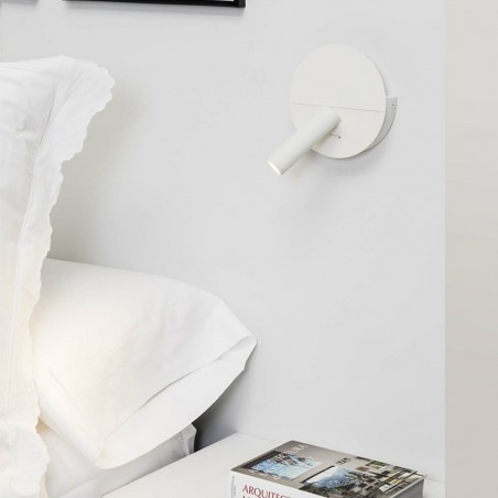 Wall light LED reader with USB Dual (3W)
