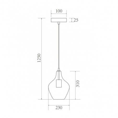 Ceilling lamp Aina