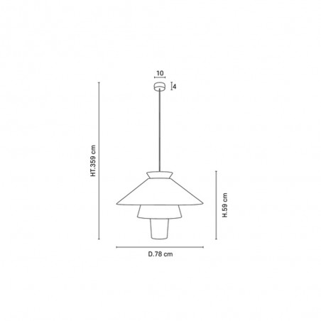 Pendant Lamp Ruche XL
