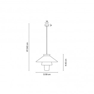 Pendant Lamp Ruche L