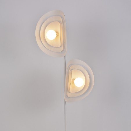 Lámpara de pie Selenitis (2 luces)