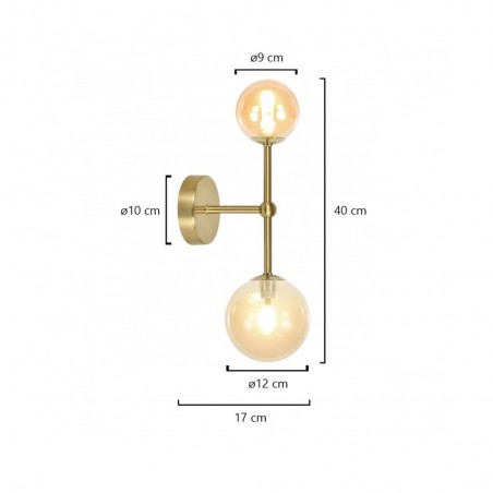 Wall lamp Galaxia (2 Lights)