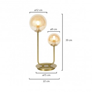 Lámpara de mesa Galaxia (2 Luces)