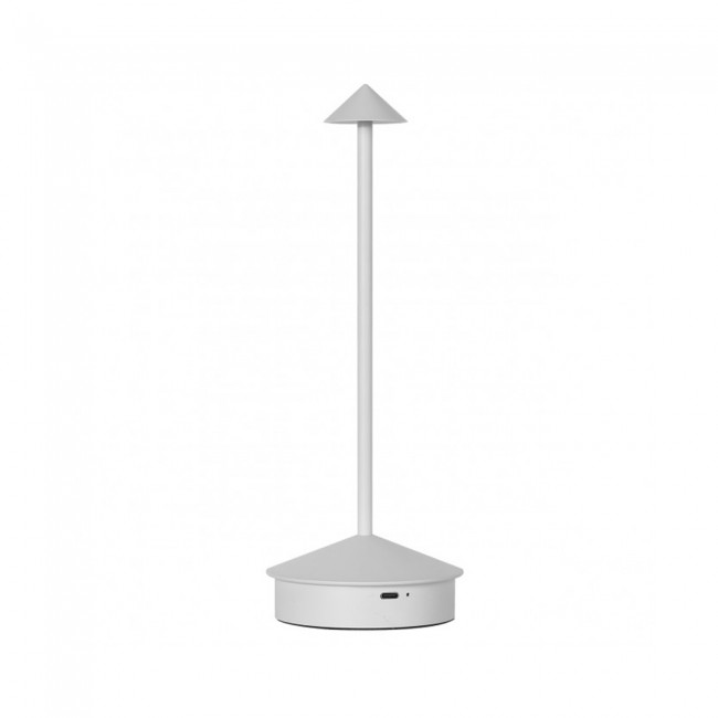 Rechargeable battery table lamp LED Gram (3W)