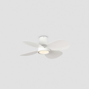 LED Ceiling Fan Klover S CCT Dim (18W)