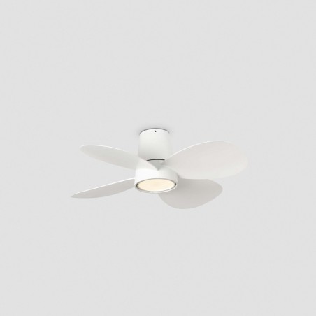 LED Ceiling Fan Klover S CCT Dim (18W)