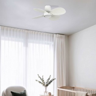 LED Ceiling Fan Klover S CCT Dim (18W)