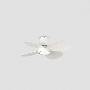 LED Ceiling Fan Klover S CCT Dim (18W)