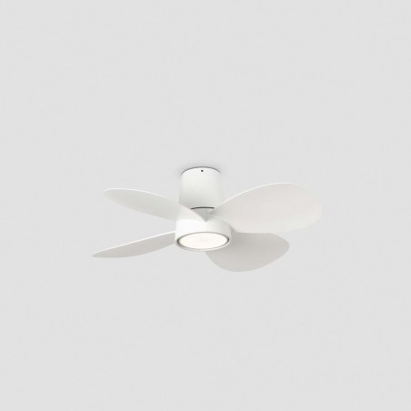 LED Ceiling Fan Klover S CCT Dim (18W)