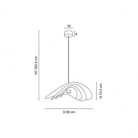 Pendant Lamp Selenitis D56