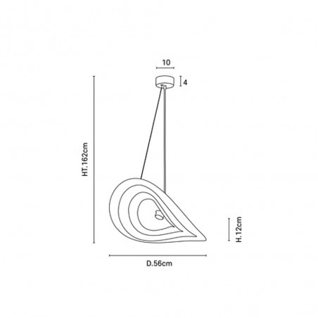 Pendant Lamp Selenitis D56 II