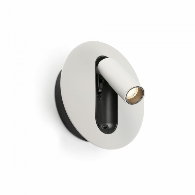 Timit LED wall lamp with USB (4.5W)
