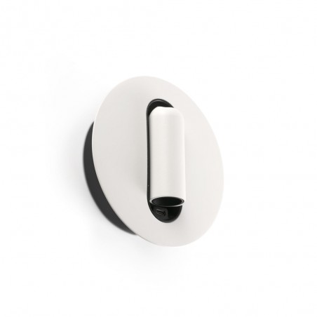 Timit LED wall lamp with USB (4.5W)