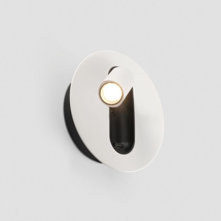 Timit LED wall lamp with USB (4.5W)