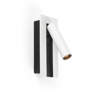 Aplique de pared lector LED con USB Gabo (4W)