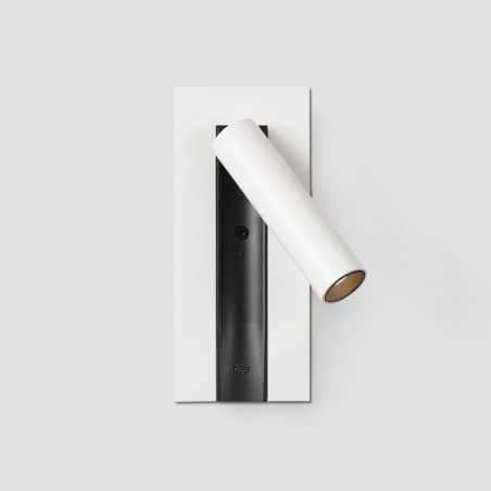 Aplique de pared lector LED con USB Gabo (4W)