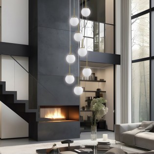 Pendant lamp Portile (8 Lights)