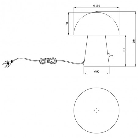 Table lamp Kent