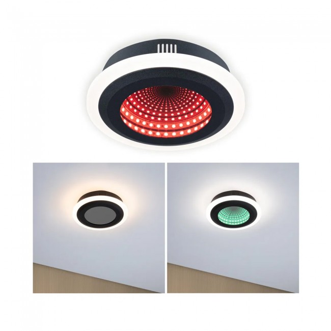 LED 3D Flush Light Spaceglow Two Dim (14W)
