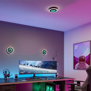 Plafón de techo LED 3D Spaceglow Two Dim (14W)