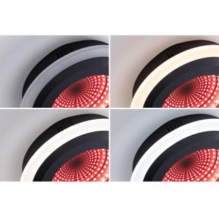 LED 3D Flush Light Spaceglow Two Dim (14W)