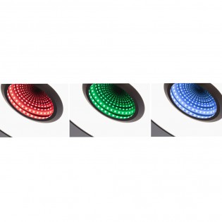 Plafón de techo LED 3D Spaceglow Three Dim (21W)