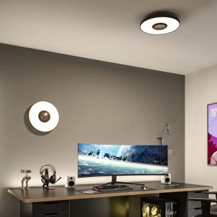 Plafón de techo LED 3D Spaceglow Three Dim (21W)