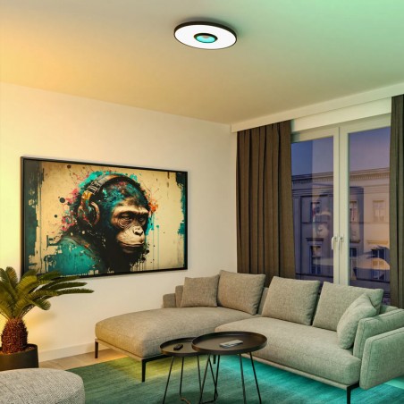 Plafón de techo LED 3D Spaceglow Three Dim (21W)