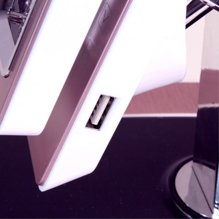 LED Desk lamp with alarm clock Berilo CCT Dim (10W)