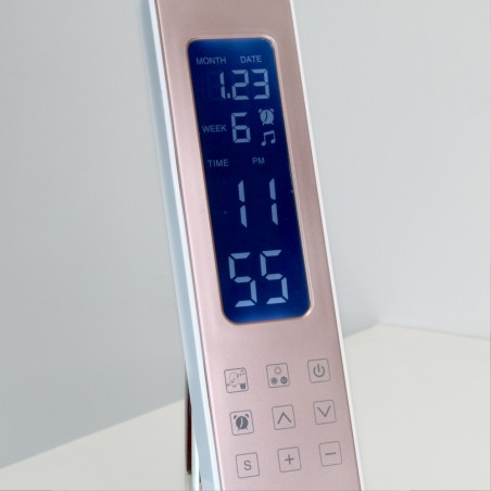 LED Desk lamp with alarm clock Berilo CCT Dim (10W)