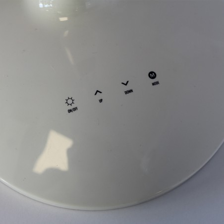 Flexo LED con despertador y USB Blanco (10W)