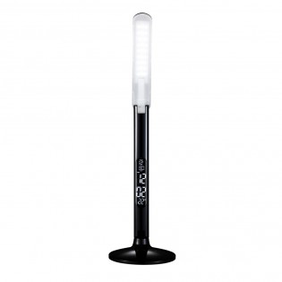 LED Desk Lamp Alarm & USB Beider Black CCT Dim (10W)