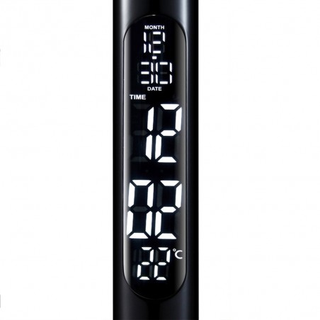 LED Desk Lamp Alarm & USB Beider Black CCT Dim (10W)