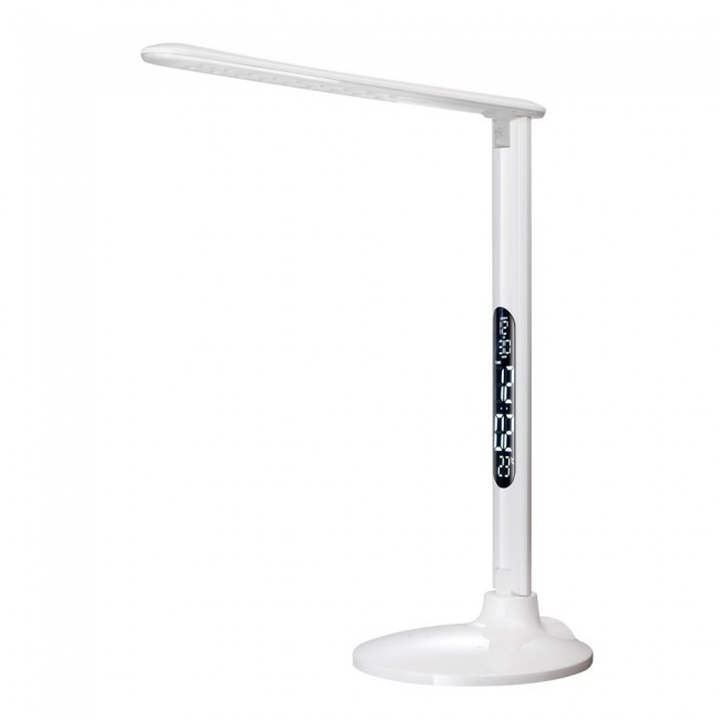 LED Desk Lamp Alarm & USB Beider White CCT Dim (10W)