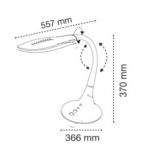 Desk lamp LED Sedan (10W)