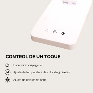 Flexo LED con batería recargable Attom 3CCT Dim (5W)